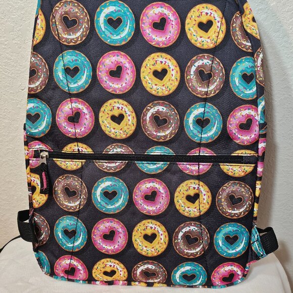 Olympia Princeton 18” Donut print Backpack (4) - Picture 3 of 4
